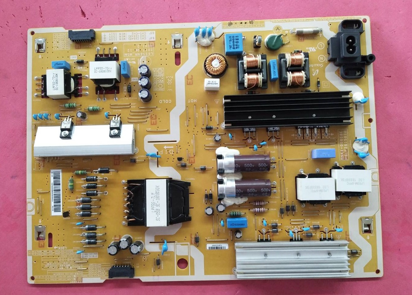 POWER SUPPLY (ซับพลาย) SAMSUNG(ซัมซุง) ของแท้ถอดจากเครื่อง รุ่นเพาเวอร์ซัพพลาย UA58NU7103K :UA65MU6100K :UA65MU6103K :UA65MU6300K พาร์ท BN44-00808E