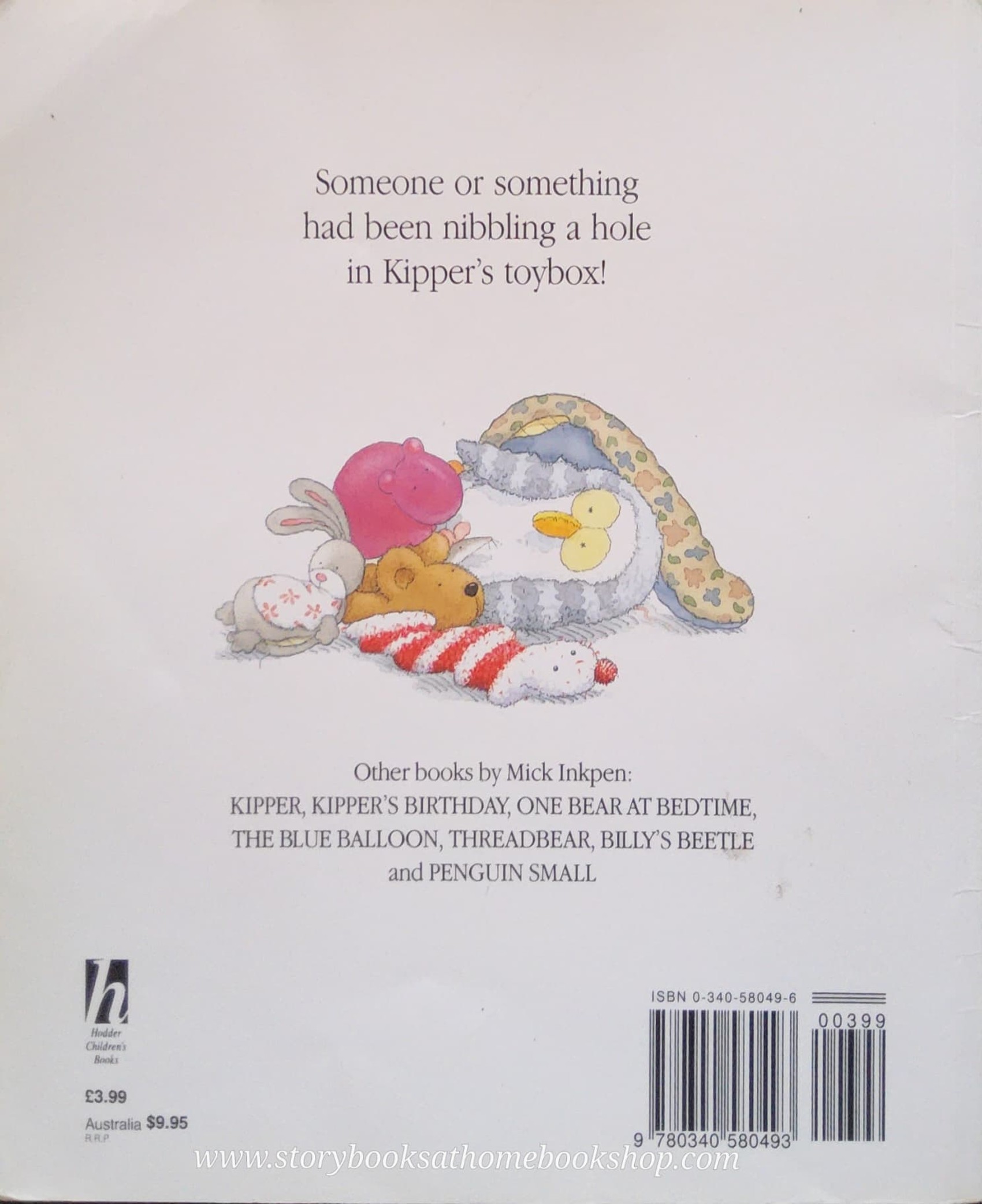 หนังสือนิทานปกอ่อน** 🍅🍓KIPPER'S TOYBOX BY MICK INKPEN