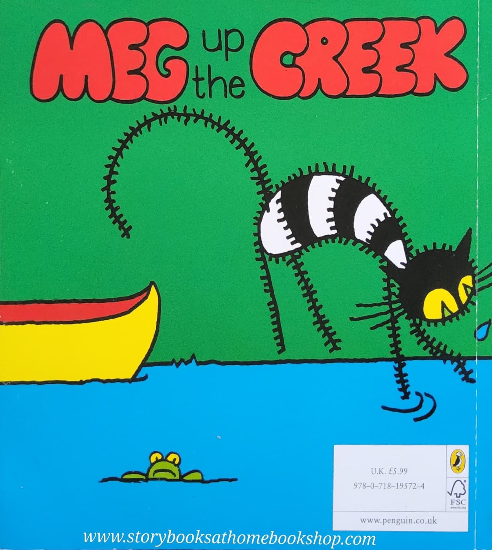 หนังสือนิทานปกอ่อน** 🍅🍓MEG UP THE CREEK BY HELEN NICOLL AND JAN PIENKOWSKI