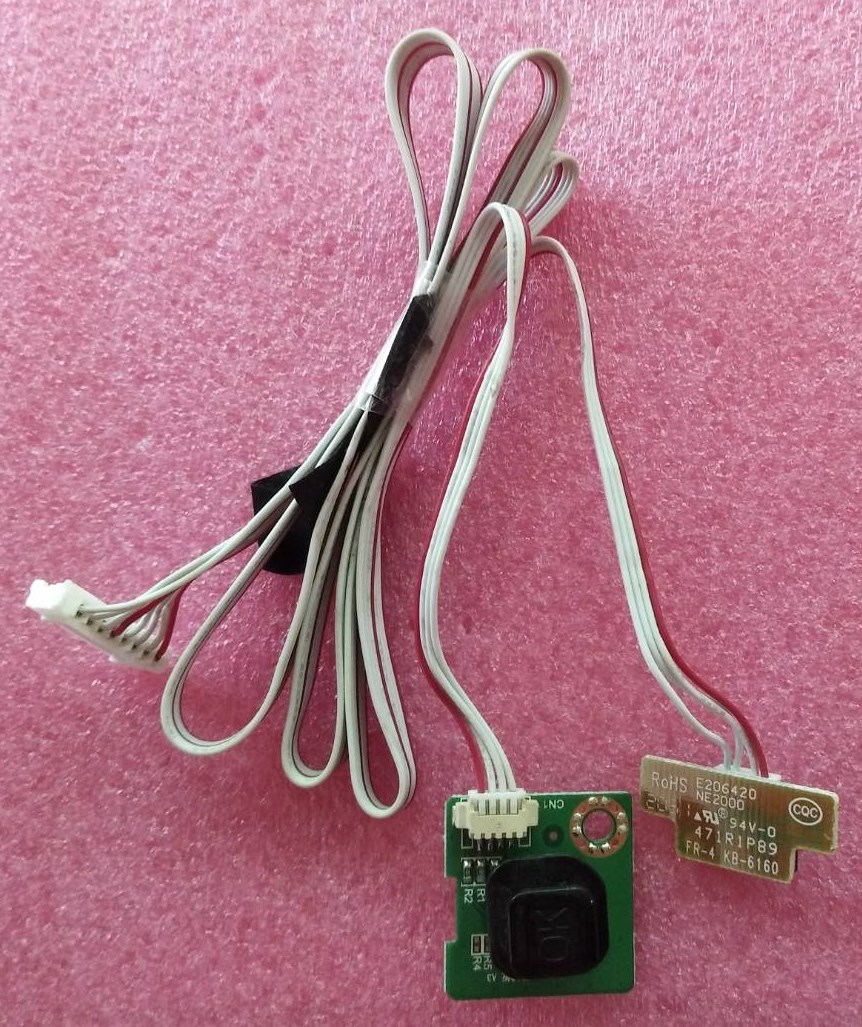 ตัวรีบรีโมทย์/คีย์ทัช ชาร์ป SHARP ของแท้มากับเครื่อง รุ่น2T-C32CC1X 4T-C50CJ2X