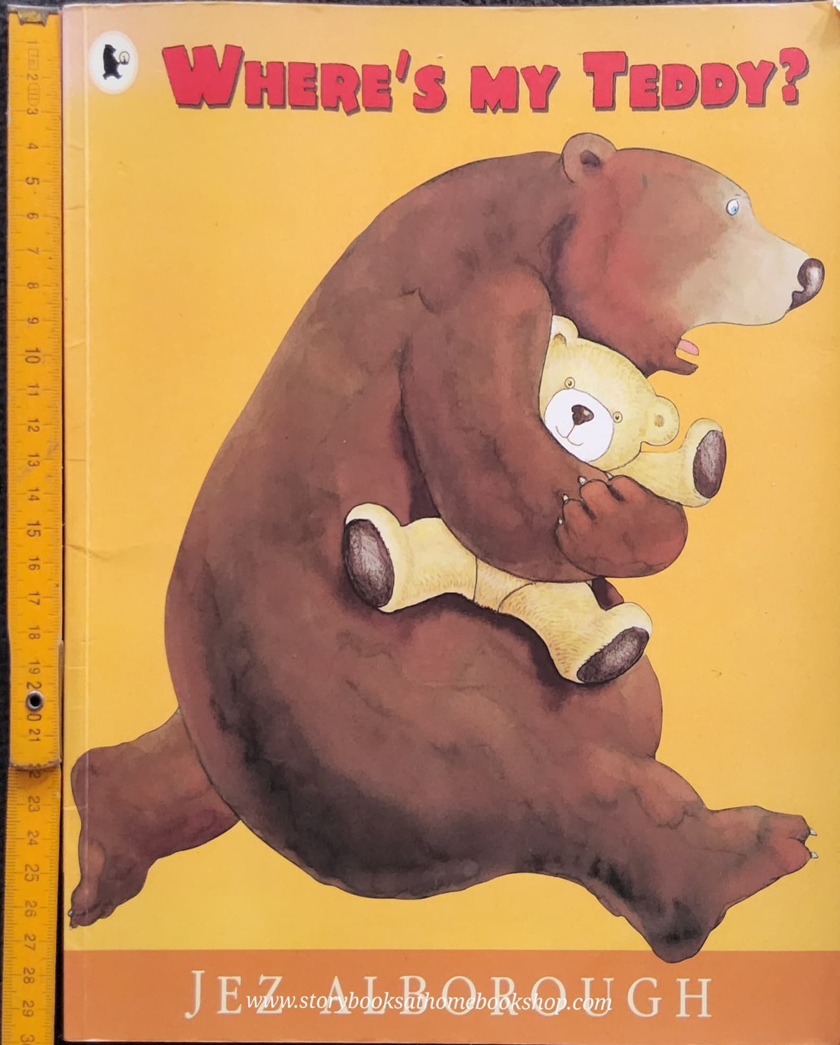 หนังสือนิทานปกอ่อน** 🍅🍓WHERE'S MY TEDDY? BY JEZ ALBOROUGH