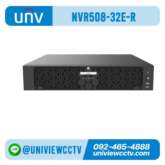 เครื่องบันทึก UNIVIEW รุ่น NVR508-32E-R จำนวน 32 ช่อง