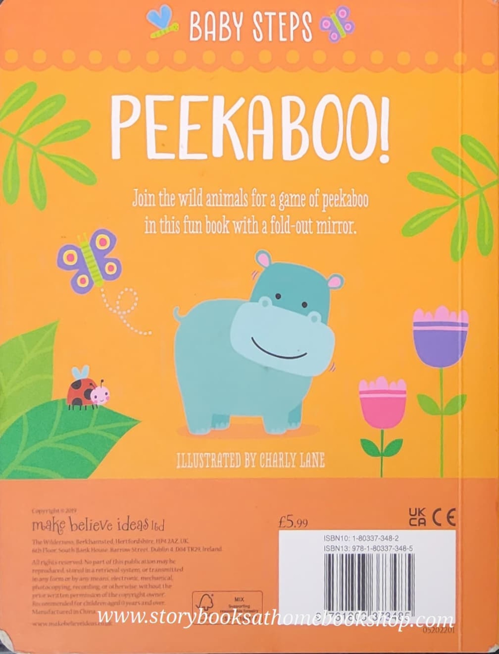 BOARD BOOK ** 🍅🍓BABY STEPS PEEKABOO!