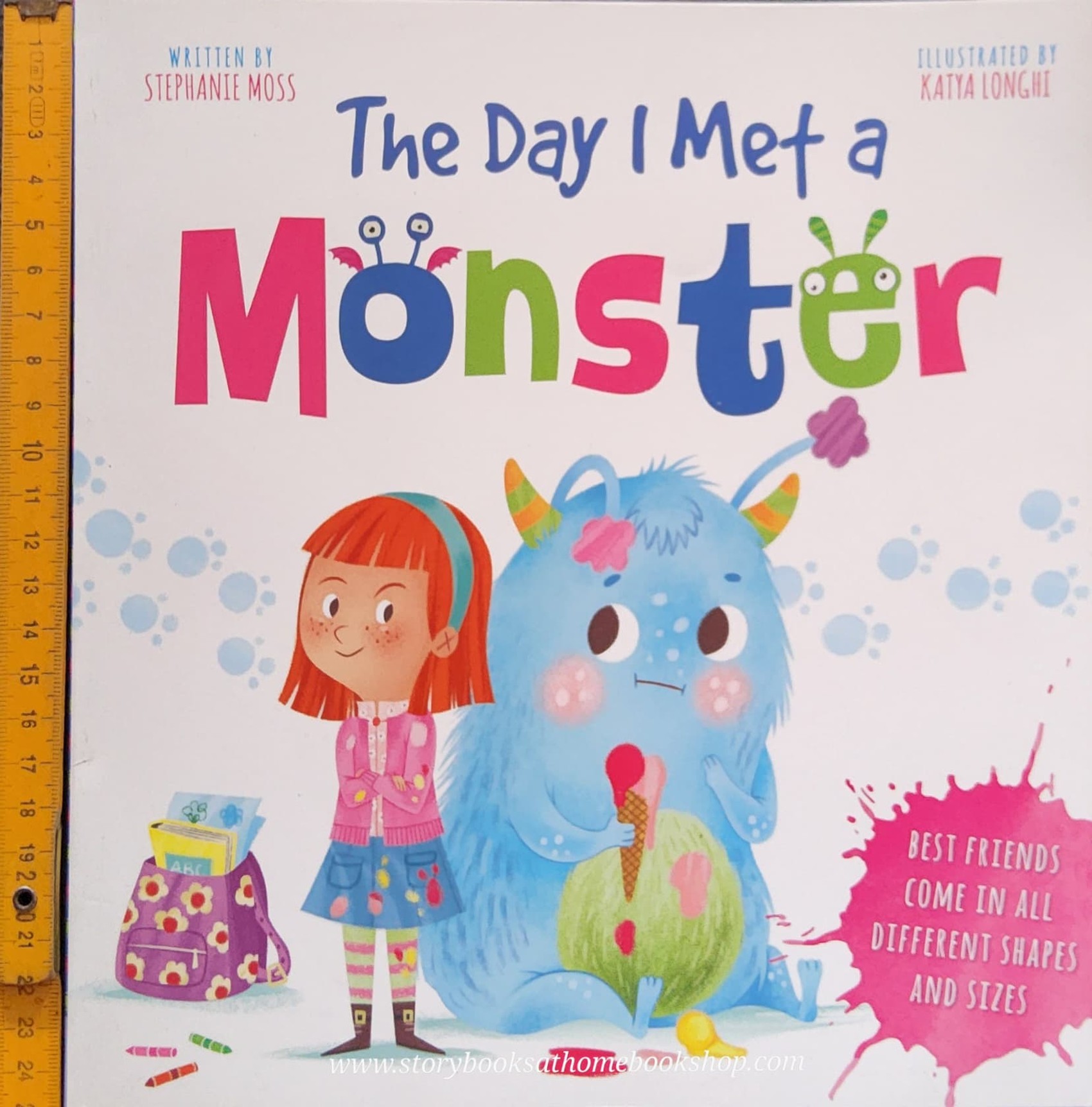 หนังสือนิทานปกอ่อน** 🍅🍓THE DAY I MET A MONSTER