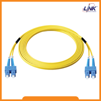 SC - SC Patch cord OS2, Duplex, UPC-UPC Jacket 3mm.