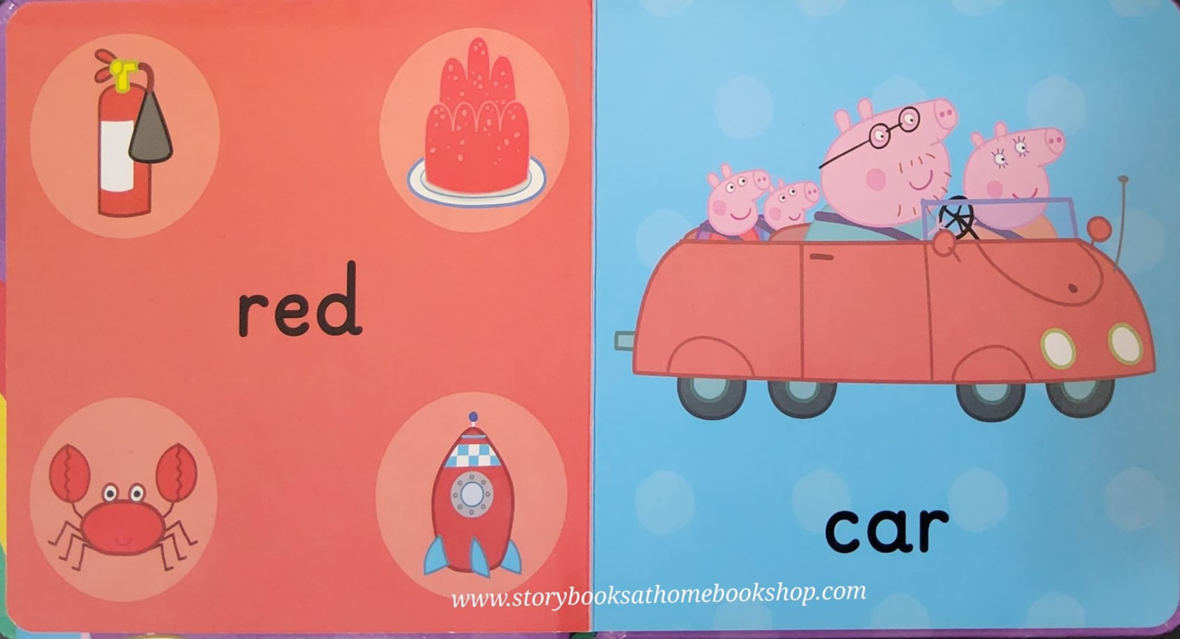 BOARD BOOK** 🍅🍓PEPPA PIG COLOURS WITH PEPPA