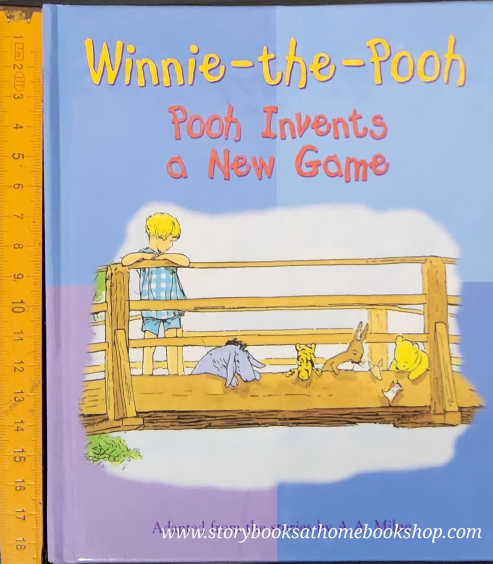 หนังสือนิทานปกแข็ง** 🍅🍅WINNIE-THE-POOH: POOH INVENTS A NEW GAME