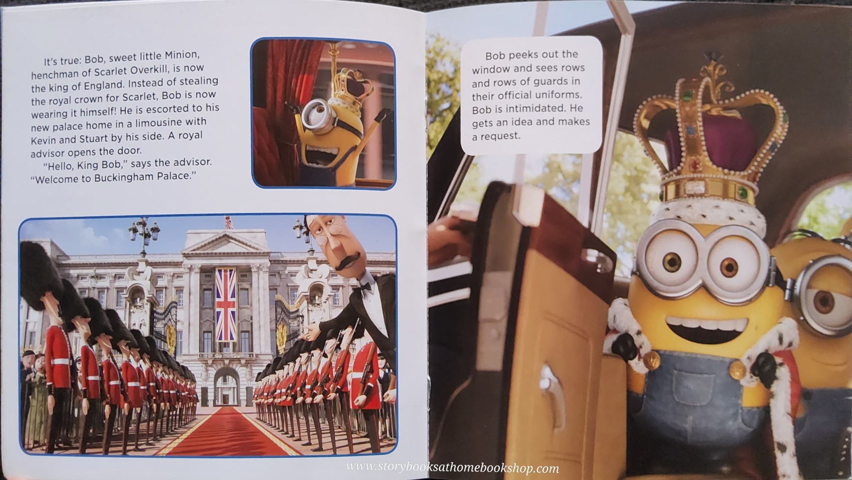 หนังสือนิทานปกอ่อน ** 🍅🍓 MINIONS LONG LIVE KING BOB!