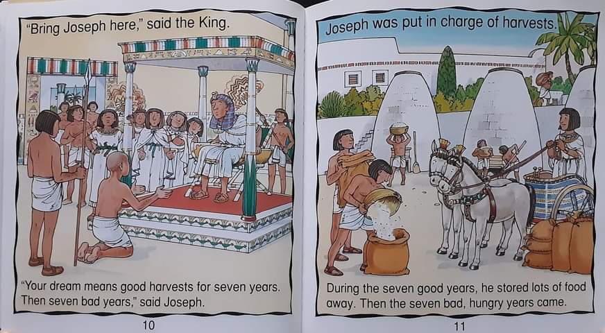 หนังสือนิทานปกอ่อน ** 🍅🍓 Usborne BIBLE TALES JOSEPH AND HIS AMAZING COAT