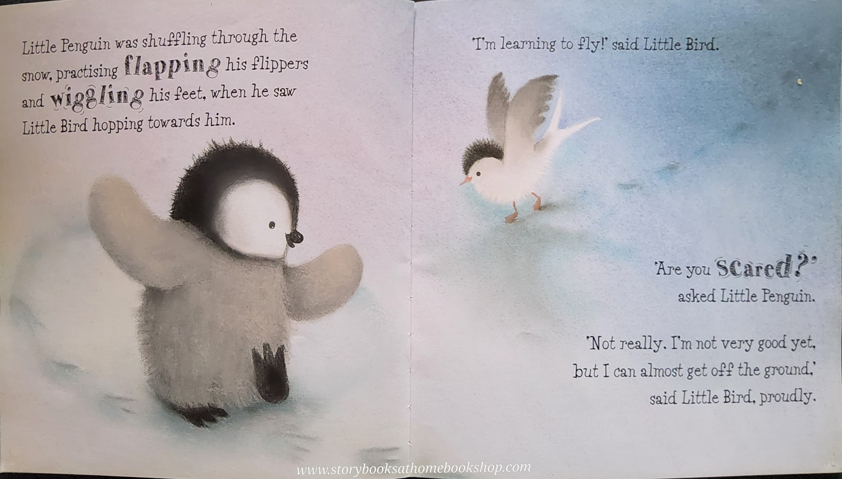 หนังสือนิทานปกอ่อน ** ♥️♥️LITTLE PENGUIN BY EILIDH ROSE