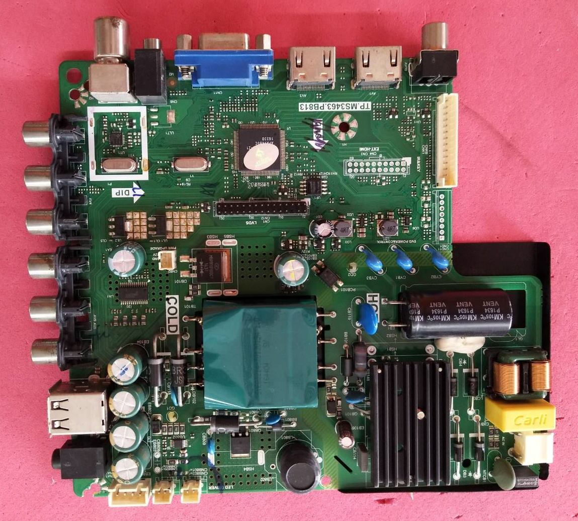 One Board SAMSING (ซัมซิง) มือสองพร้อมใช้งาน ใช้กับรุ่น LWD-325AA :TP.MS3463.PB813 เวอร์ชั่นทีบาร์ชาร์ป จอLMDS315-D16C