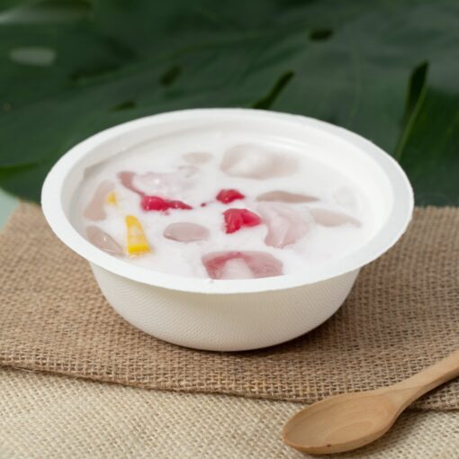 ถ้วยขนมเยื่อชานอ้อย 350 มล.