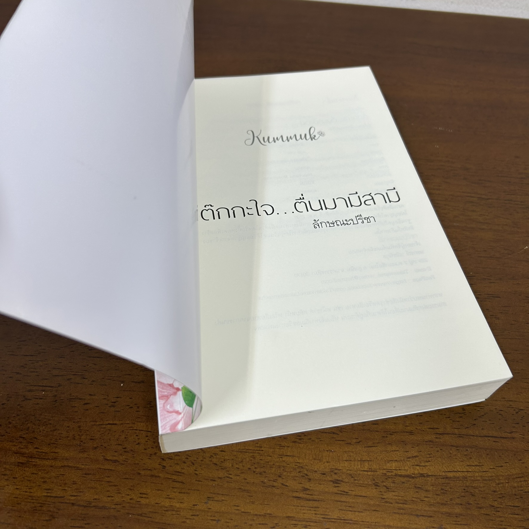 ต๊กกะใจตื่นมามีสามี ... ลักษณะปรีชา (มือสอง) นิยาย โรแมนติก คำมัก