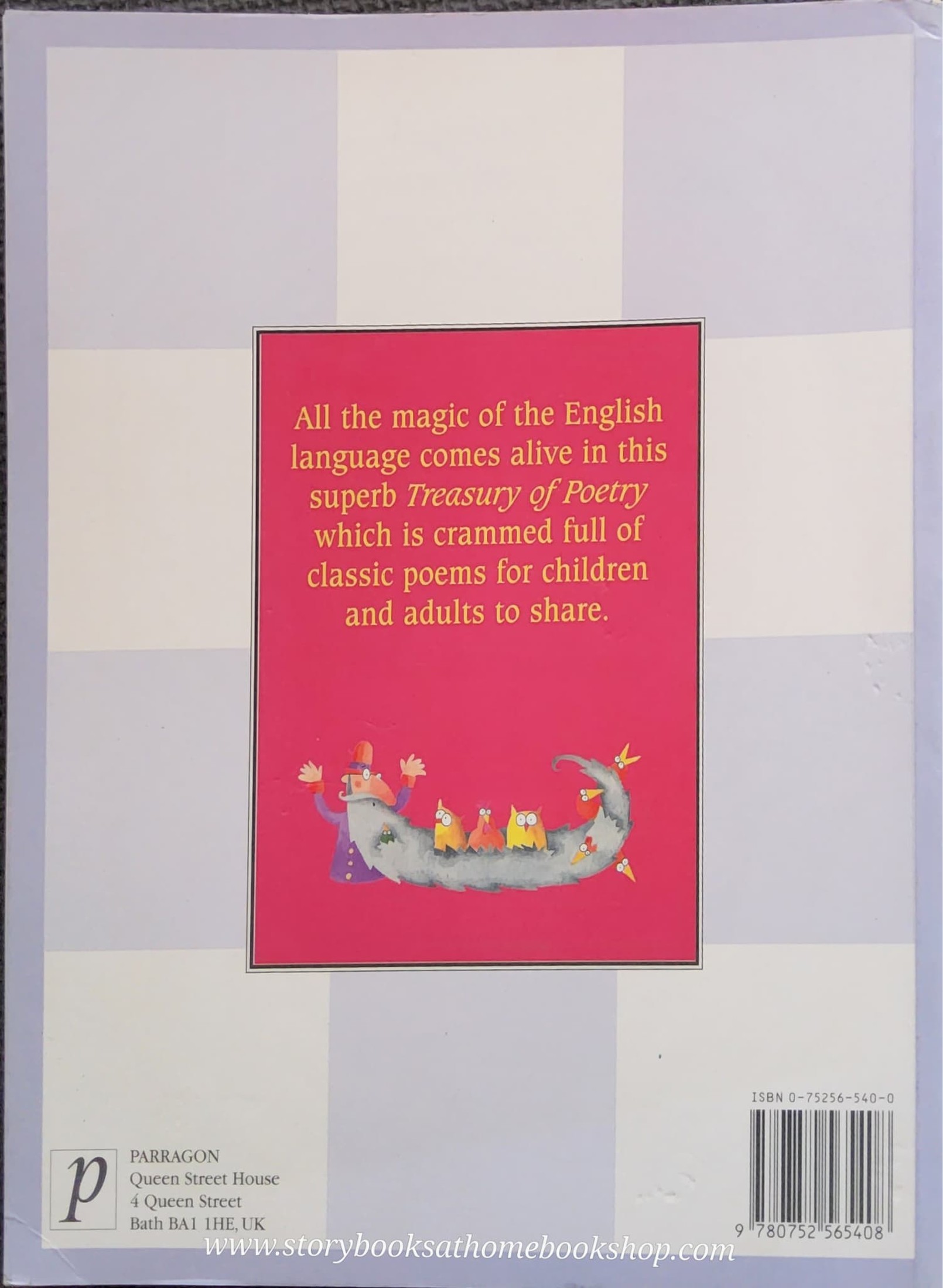 หนังสือนิทานปกอ่อน** 🍅🍅TREASURY OF POETRY