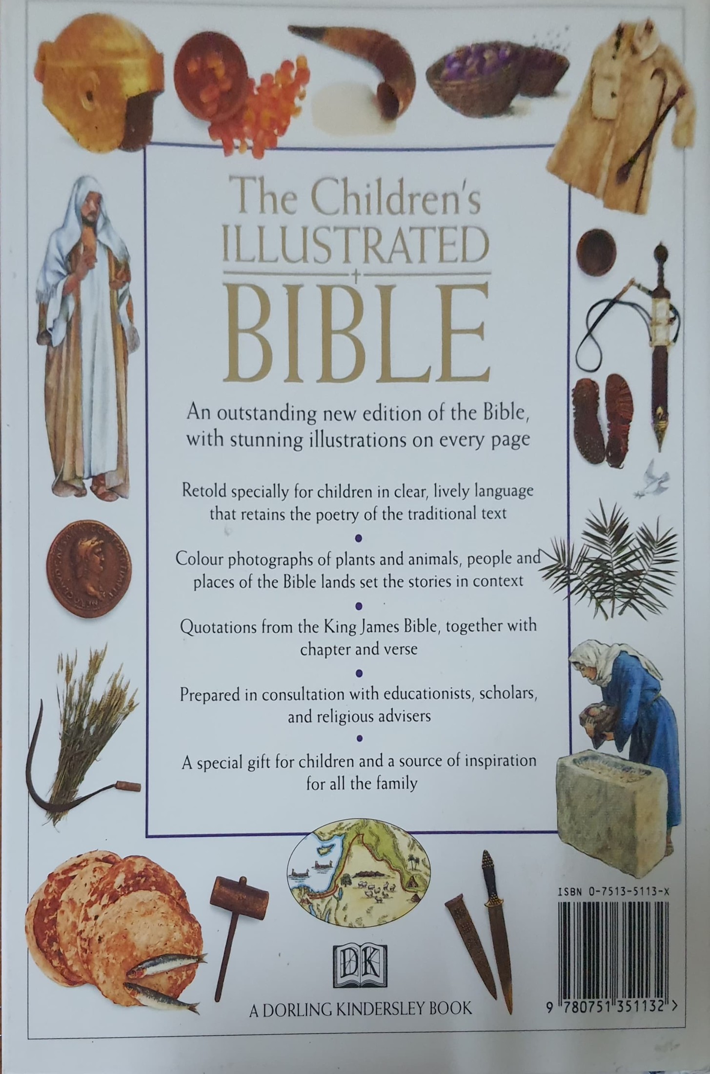 KNOWLEDGE BOOK** ♥️THE CHILDREN'S ILLUSTRAED BIBLE