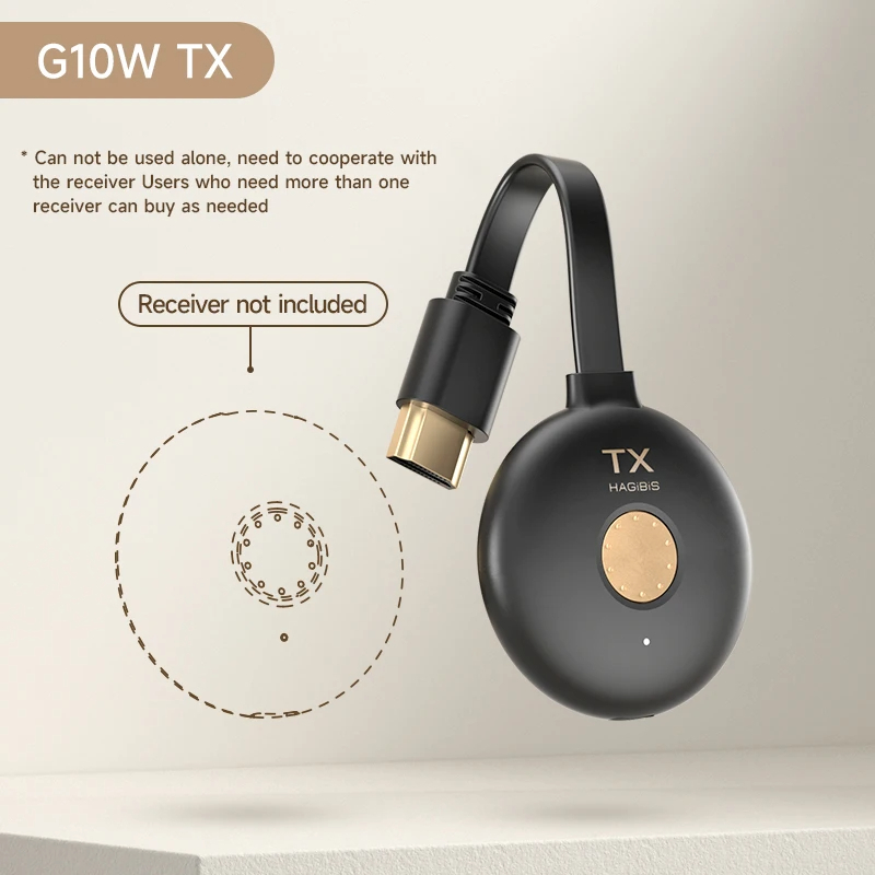 [ออกใบกำกับภาษีได้]พร้อมส่งจาก กทม Hagibis G10Wpro ไร้สาย HDMI Video Transmitter Only เฉพาะตัวส่ง