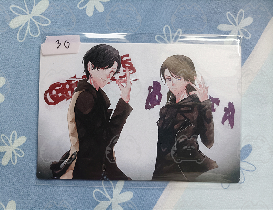 Posrcard Kamen Rider Geats | Ace & Michinaga