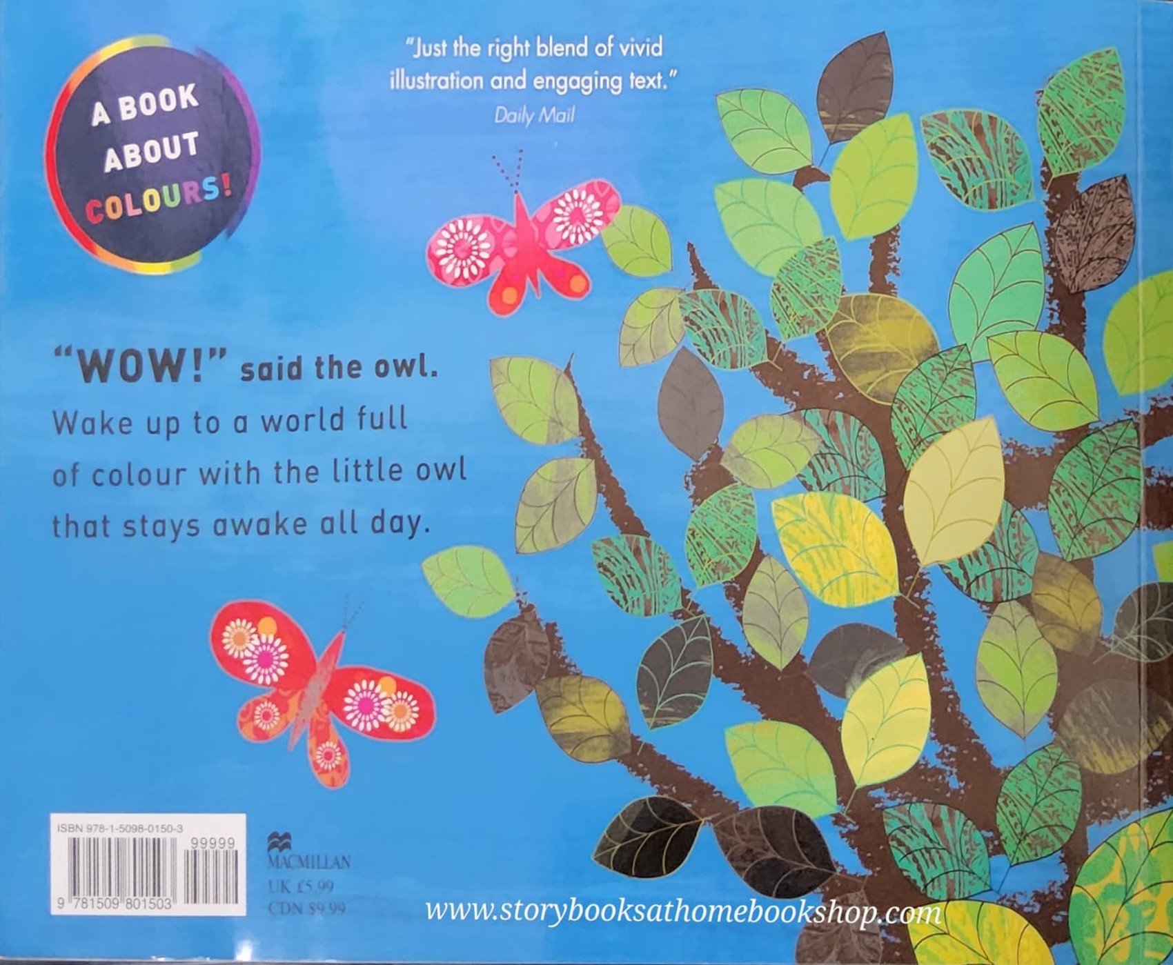 EARLY YEARS AWARD WINNER BEST EMERGING ILLUTRATOR** **หนังสือนิทานปกอ่อน** 🍅🍅WOW! SAID THE OWL