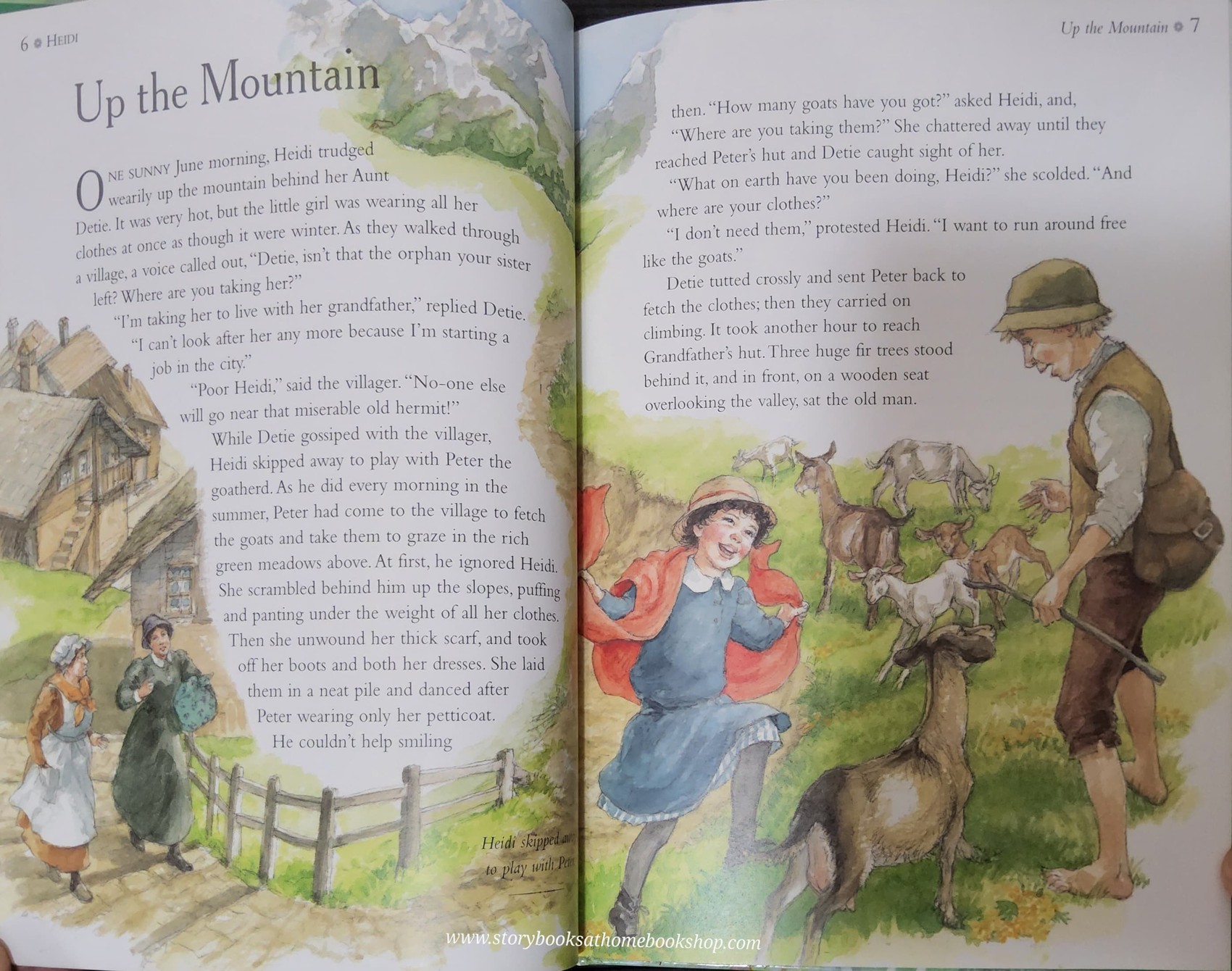 หนังสือนิทานปกแข็ง ** ♥️YOUNG CLASSIC:HEIDI