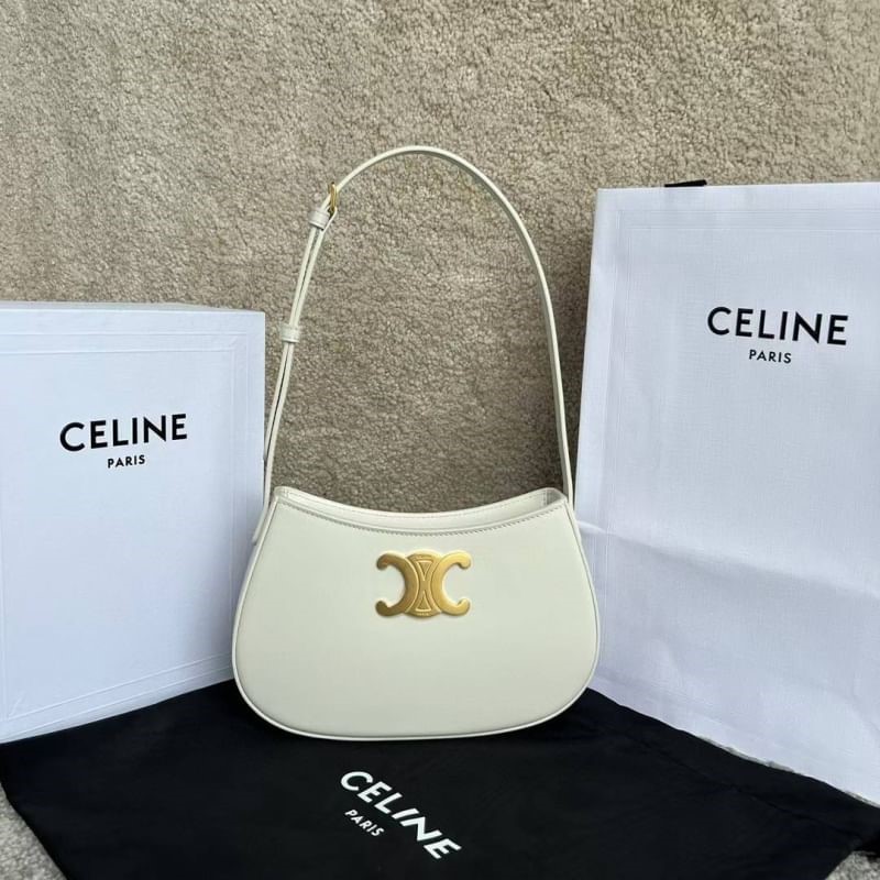 [Pre-order] Celine MEDIUM TILLY BAG IN SHINY CALFSKIN BLACK งานเกรด vip งานคุณดีที่สุด