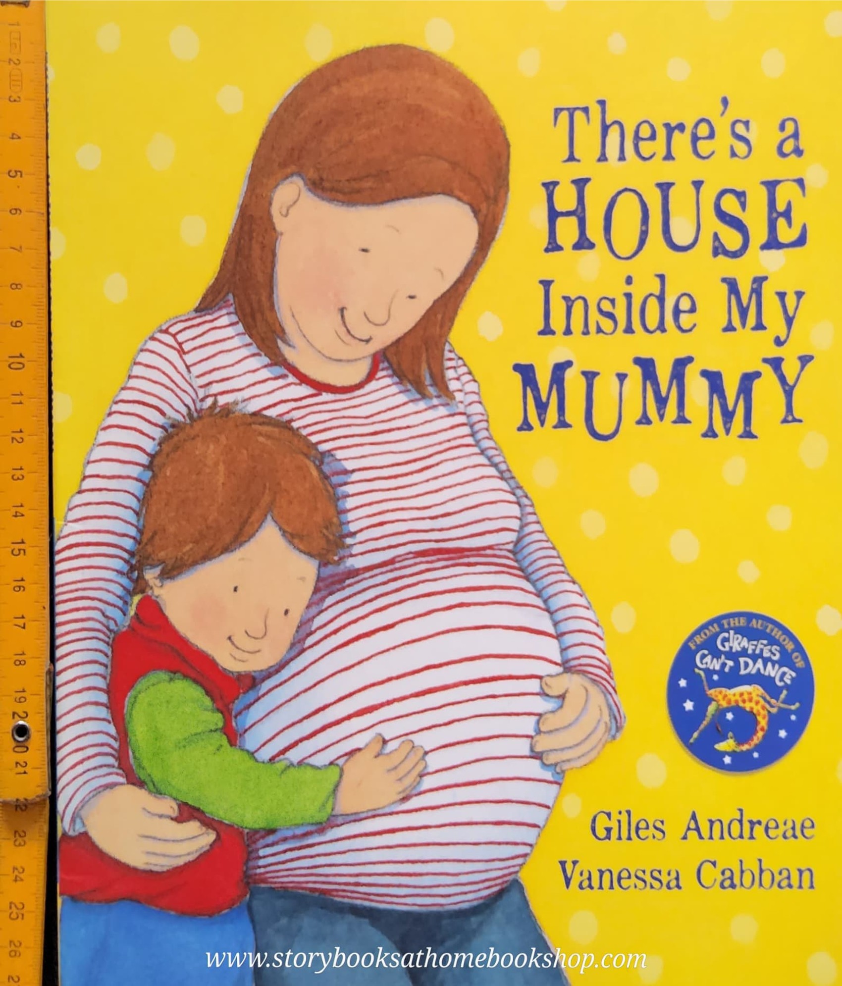 หนังสือนิทานปกอ่อน** 🍅🍅THERE'S A HOUSE INSIDE MY MUMMY