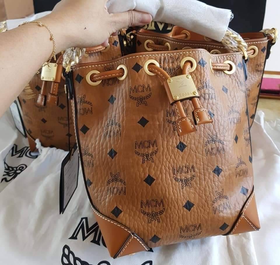 โปร New Mcm drawstring mini อปก : ถุงผ้า การ์ด shop เกาหลี