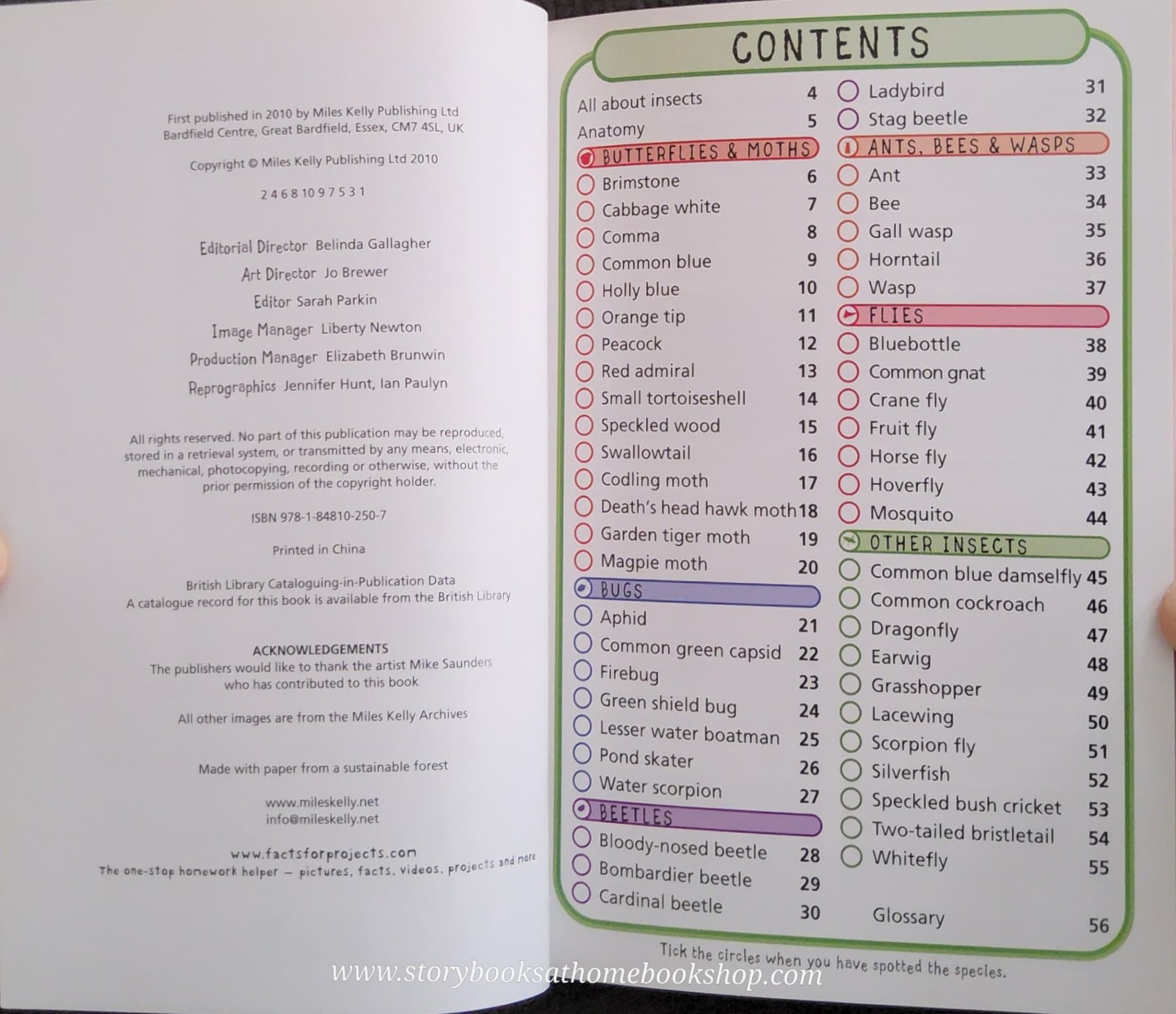 KNOWLEDGE BOOK** 🍅🍓 SPOT 50 INSECTS HOW TO IDENTIFY 50 SPECIES