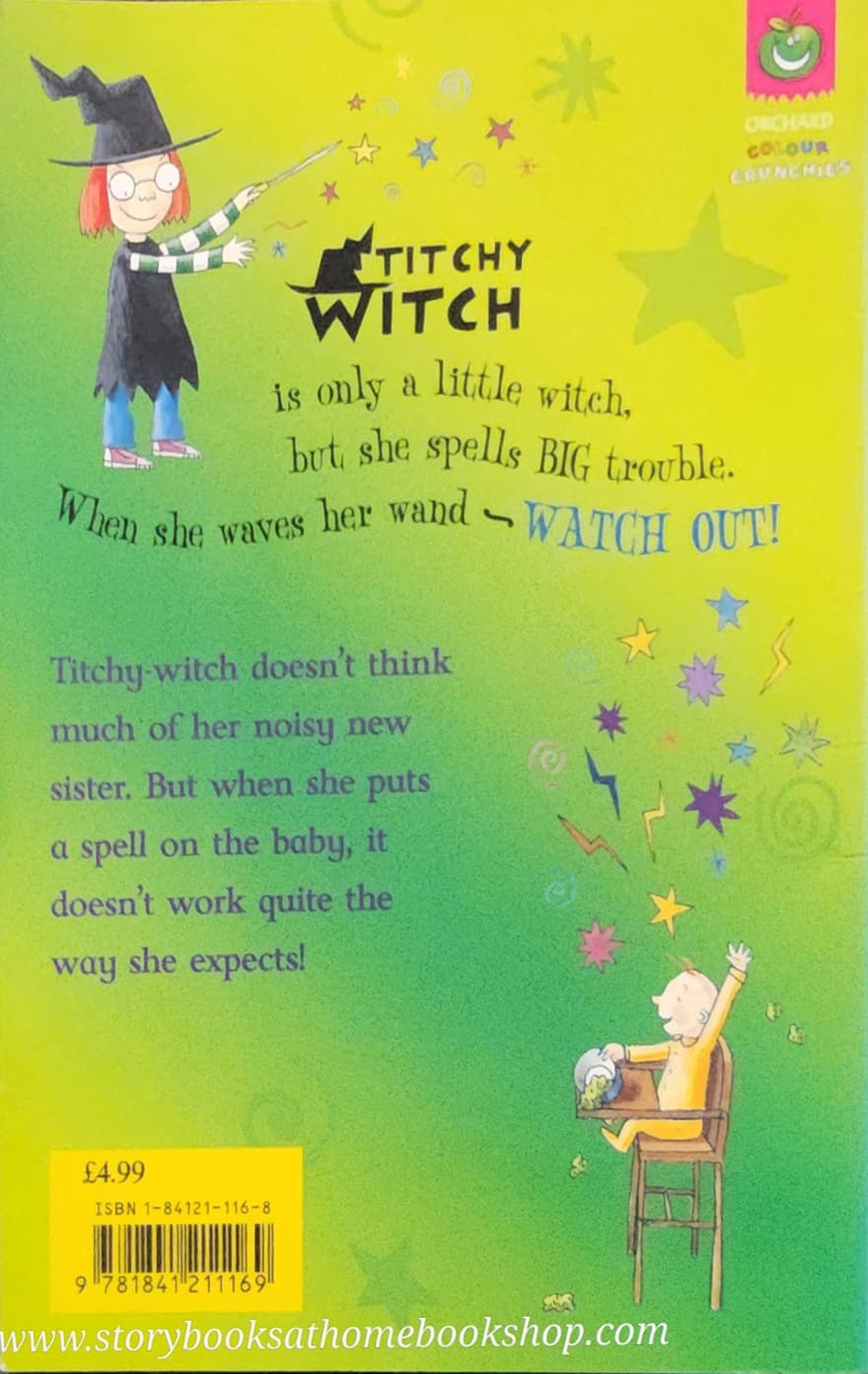 หนังสือนิทานปกอ่อน** 🍅🍓TITCHY WITCH AND THE DISAPPEARING BABY