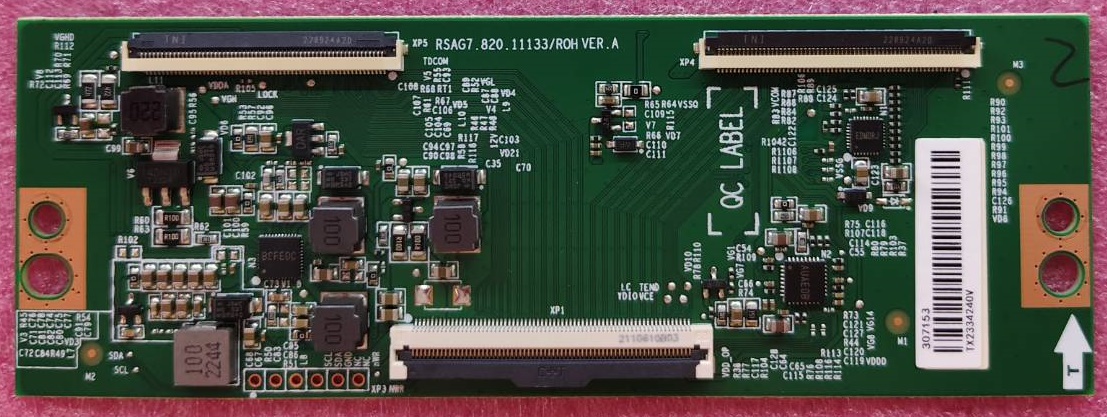 ทีคอนทีวี ไฮเซน Hisense ของแท้มือสองถอดจากเครื่อง รุ่น 43A6100H 43A6500H 43E6H พาร์ทRSAG7.820.11133/ROH