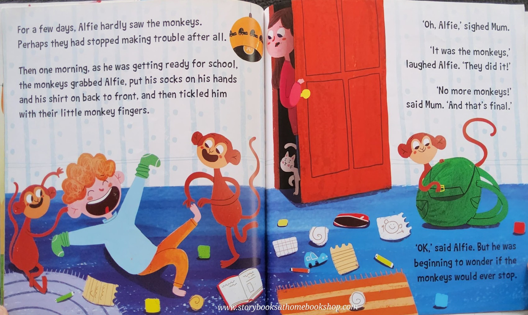 หนังสือนิทานปกอ่อน** 🍅🍅NO MORE MONKEYS