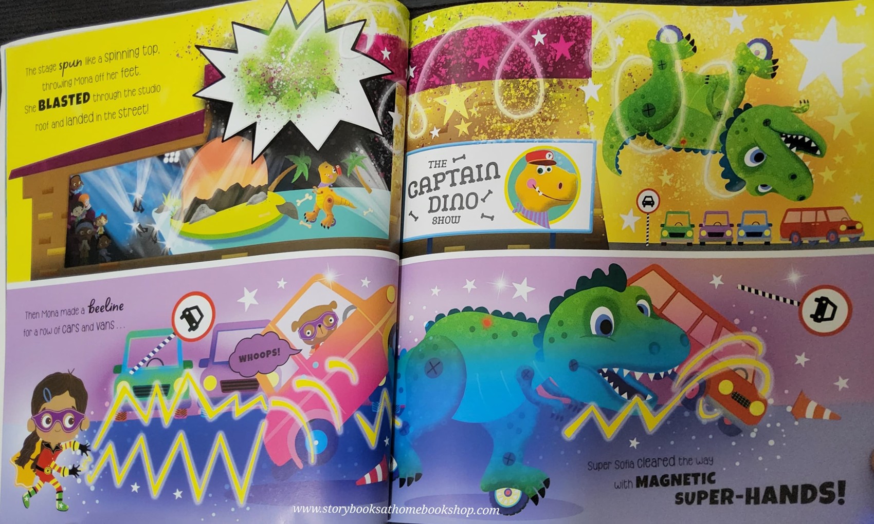 หนังสือนิทานปกอ่อน** ♥️♥️SUPER SOFIA AND THE T-REX TROUBLE