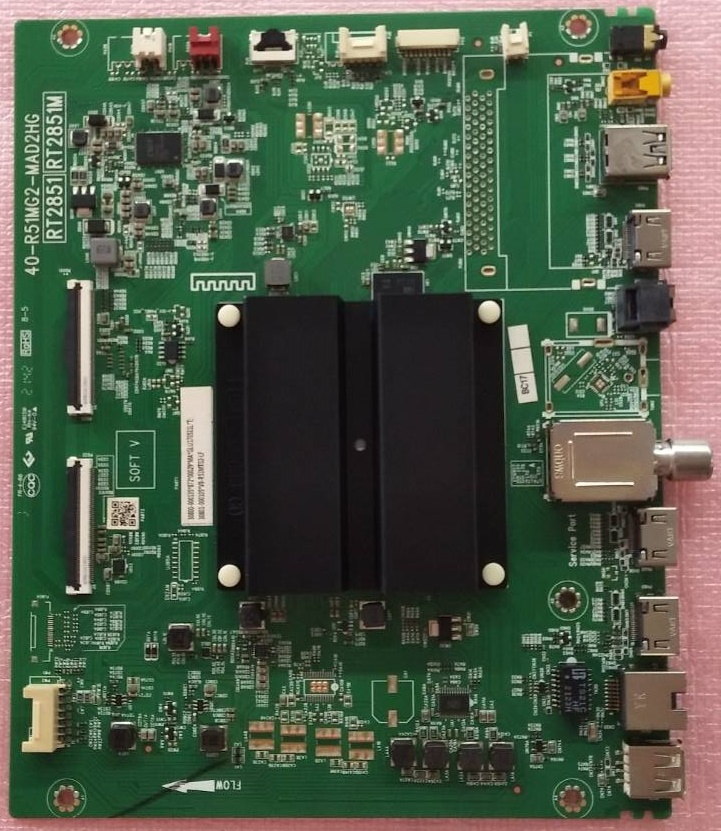 เมนบอร์ดทีวี ทีซีแอล TCL ของแท้มือสองถอดจากเครื่อง รุ่น65P725 พาร์ท40-R51MG2-MAD2HG