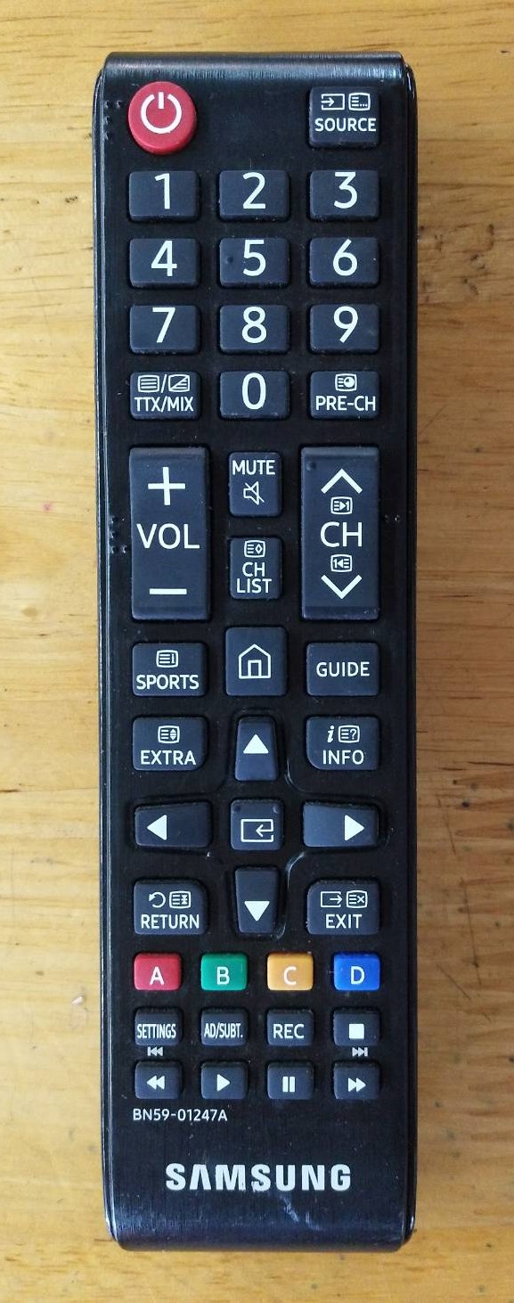 สมาร์ทรีโมท SAMSUNG (ซัมซุง) อะไหล่แท้มือสองมากับเครื่อง พาร์ท BN59-01247A