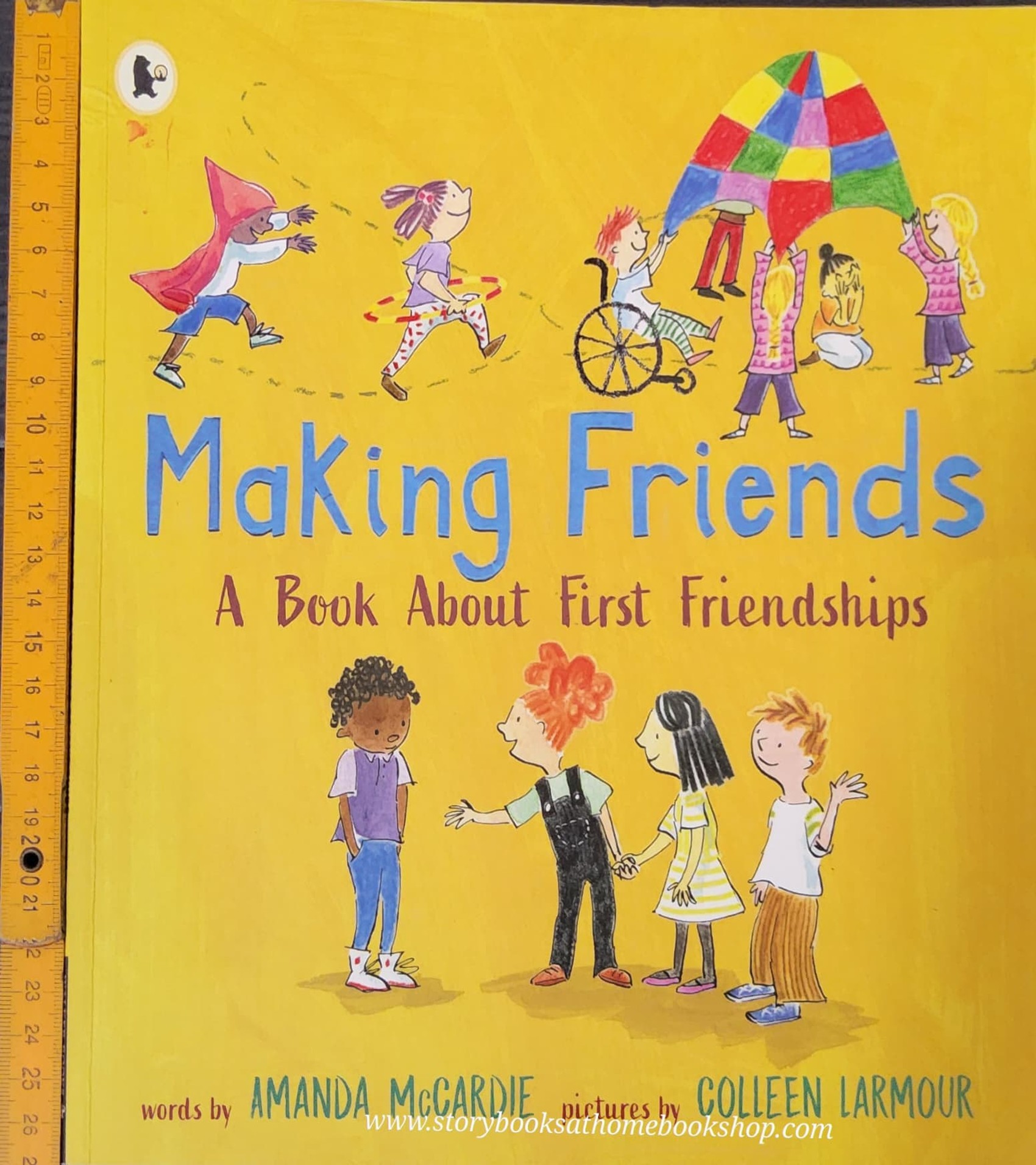หนังสือนิทานปกอ่อน** 🍅🍓MAKING FRIEDS A BOOK ABOUT FIRS FRIENDSHIPS