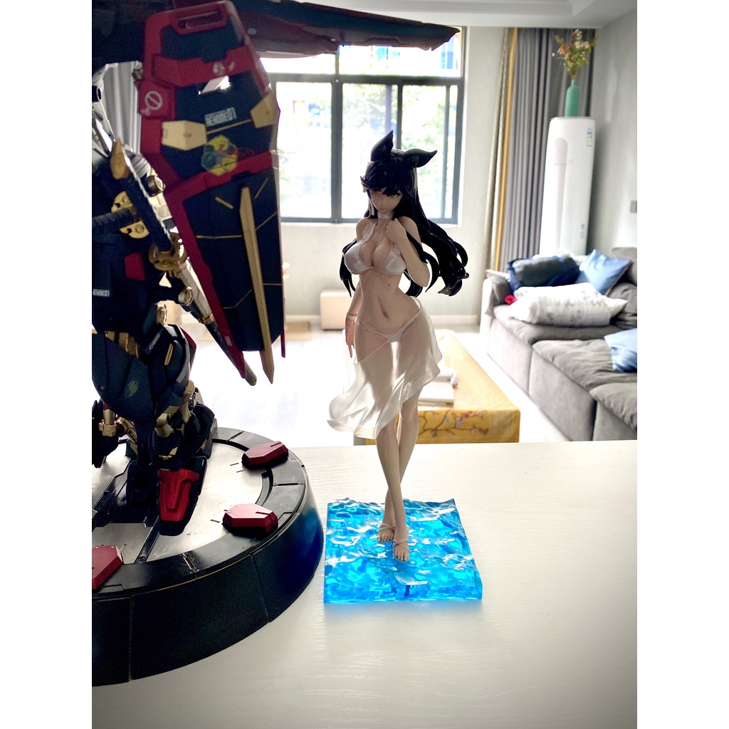 ฉากพื้นน้ำ วางฟิกเกอร์ โมเดล เรซิ่น (ขนาดเล็ก) Water Surface Diorama GK Resin Figure Model