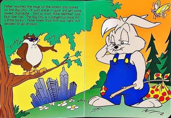 Board Book** 🍅🍓PETER COTTONTAIL THE CHOCOLATE RIVER