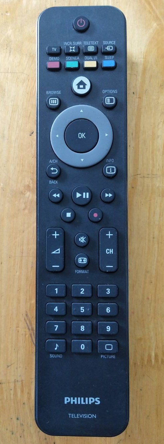 รีโมทย์ทีวี ฟิลลิป (PHILIPS) รุ่น43PUT6002S/67