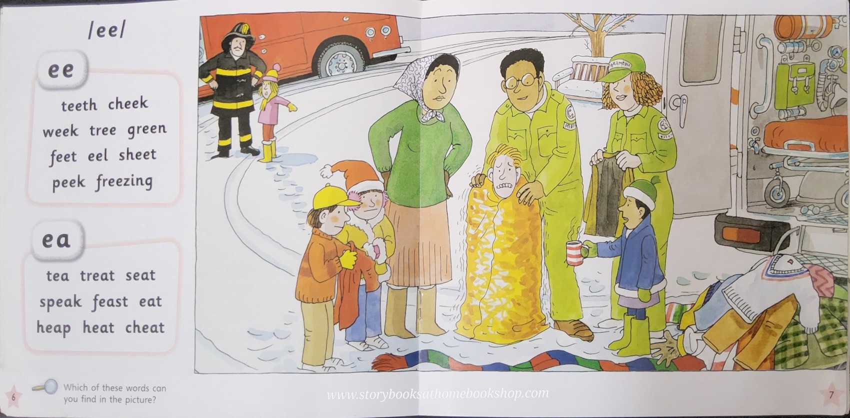 หนังสือนิทานปกอ่อน** 🍅🍓PHONICS: AY OY EA IE /REVISE ANS STRETCH BOOK 21