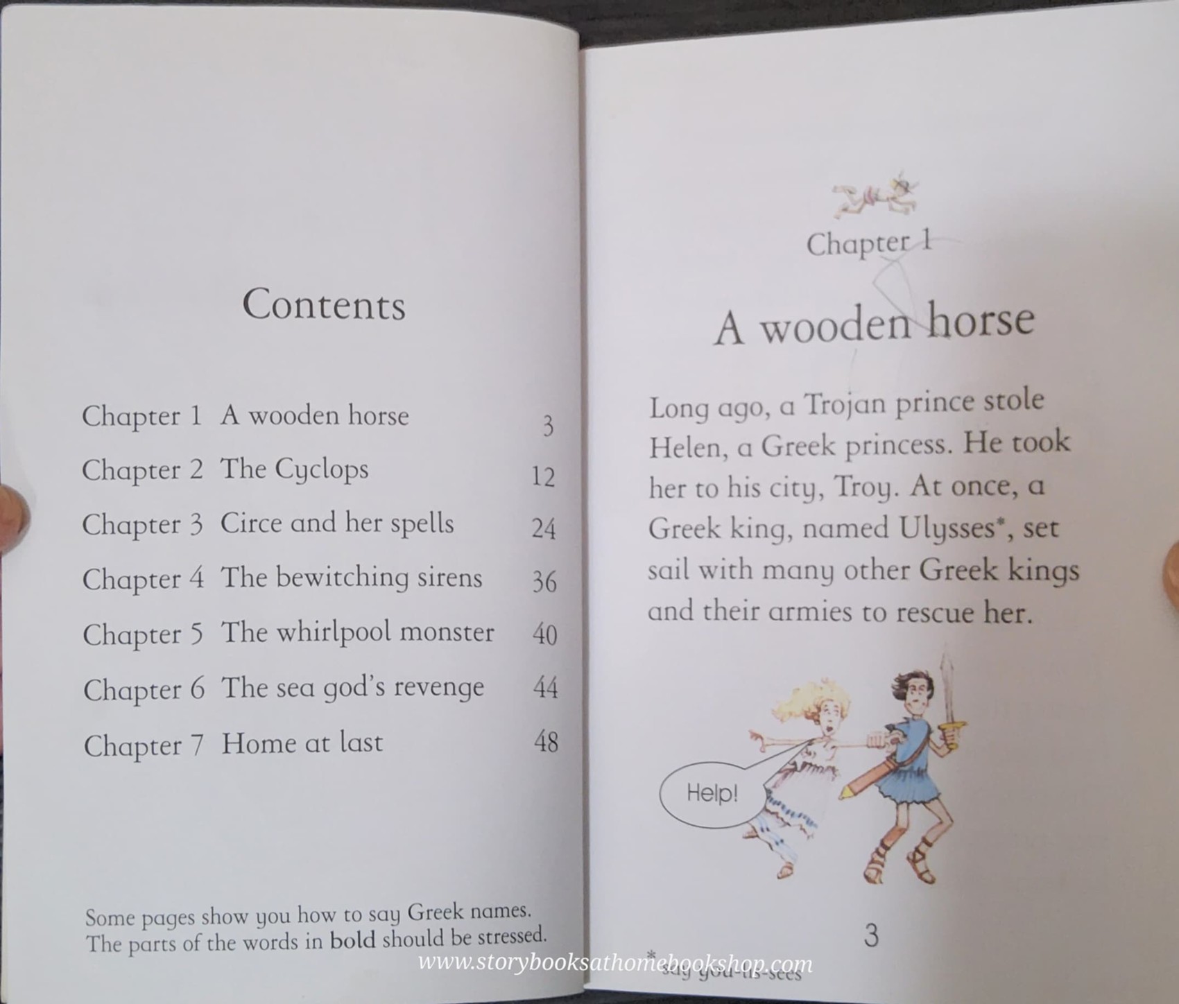 หนังสือนิทานปกอ่อน** 🍅🍓USBORNE YOUNG READING:THE AMZING ADVENTURES OF ULYSSES