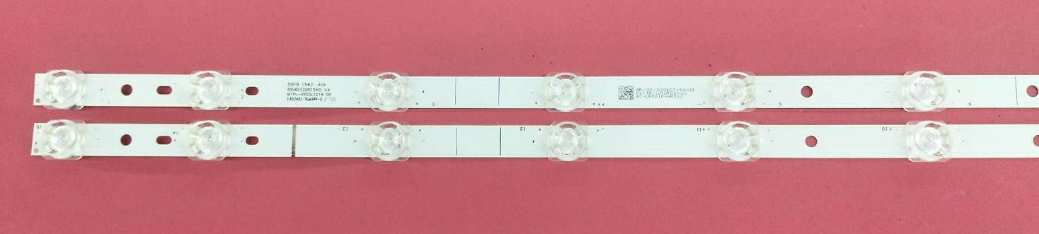 หลอดแบ็คไลท์ TCL (ทีซีแอล) อะไหล่แท้/มือสองพร้อมใช้งาน ใช้กับรุ่น 55P615 :55P725 :55T5000A :55J7000A :55 LINE TV :5-6 V