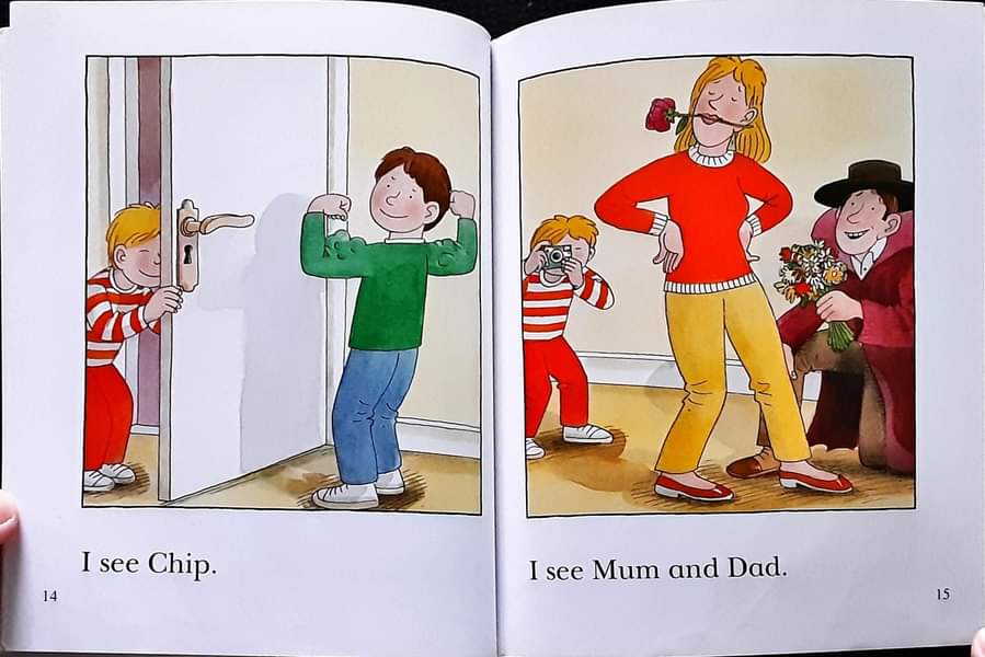 หนังสือนิทานปกอ่อน** 🍓🍓Biff Chip&Kipper: FIRST STORIES LEVEL1 UP YOU GO