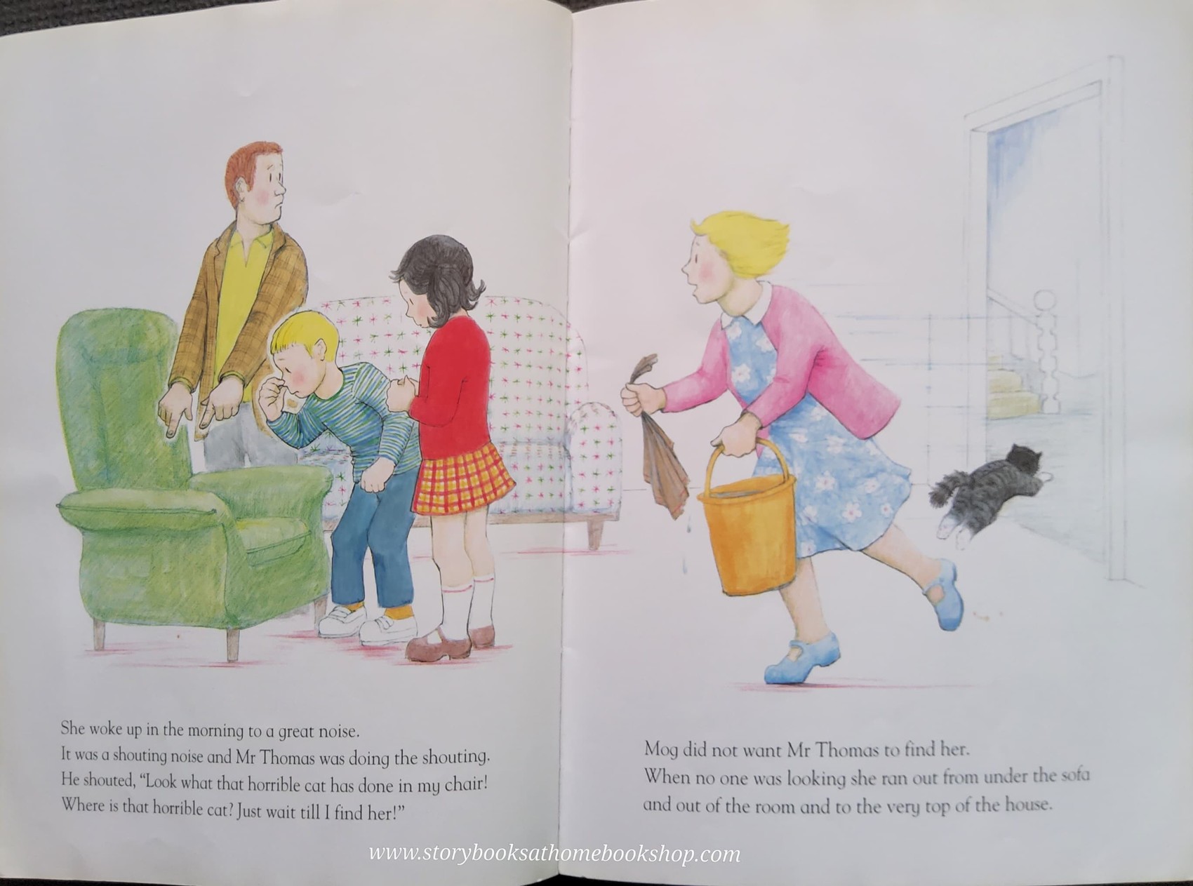 หนังสือนิทานปกอ่อน** 🍅🍓MOG'S BAD THING BY JUDITH KERR