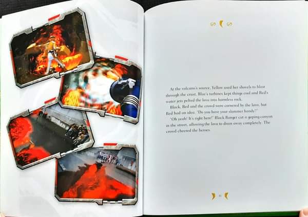 หนังสือนิทานเด็ก ภาษาอังกฤษ ปกแข็ง 🍓🍓POWER RANGER OPERATION OVERDRIVE with CD/Used สภาพ 80-90%