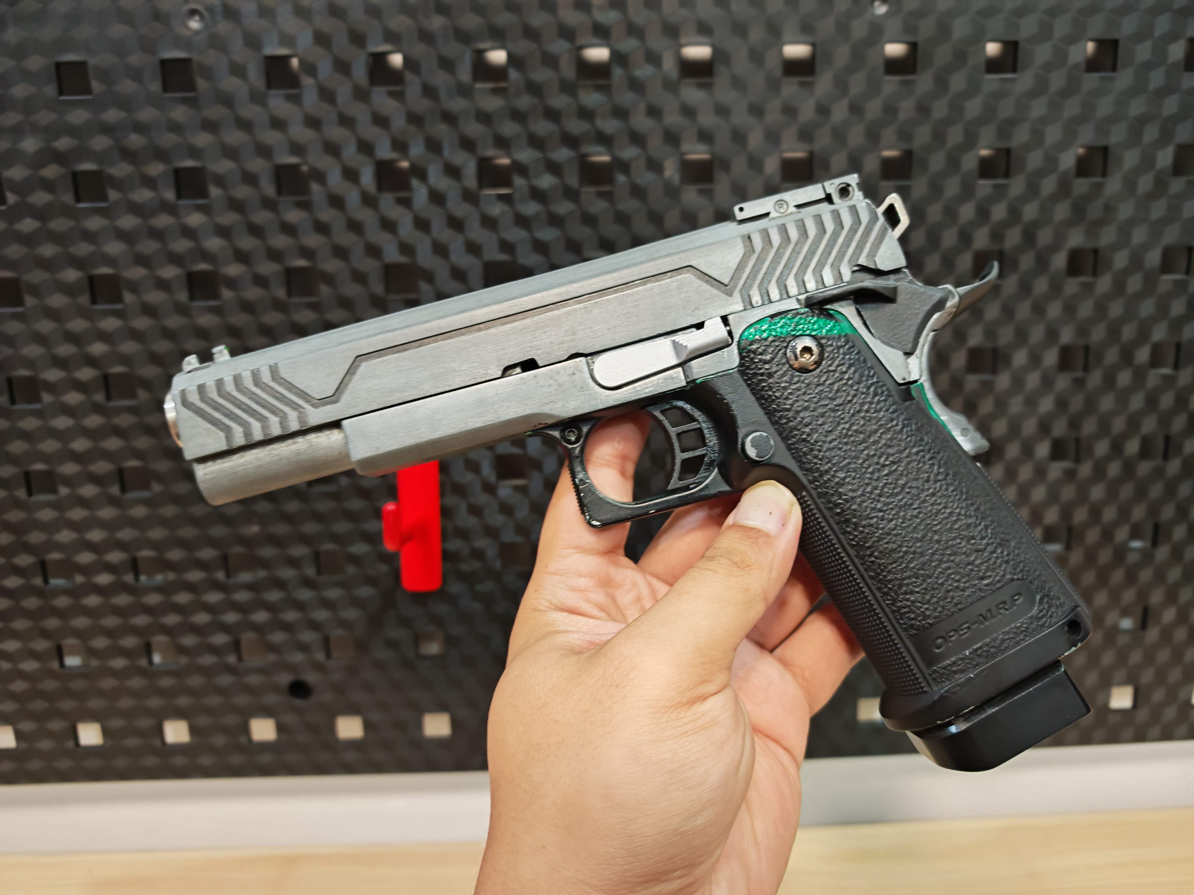 Hi-Capa 5.1 ชุดล่าง Marui ชุดบน WE เดิมๆทั้งตัว BB Gun บีบีกัน แบบแก๊ส ปืนอัดลม Airsoft Gun มือสอง