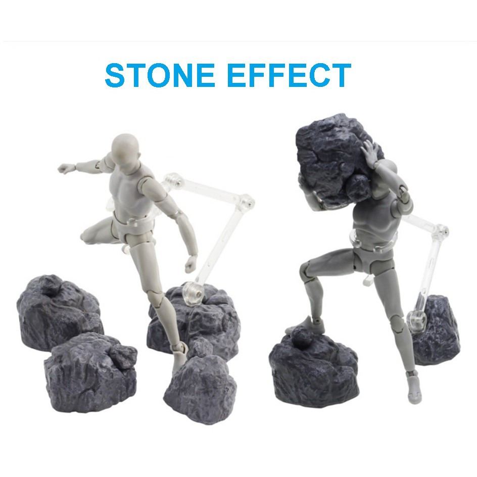 เอฟเฟคก้อนหิน โมเดล ฟิกเกอร์ ฟิกม่า Stone Effect Model Figure Figma