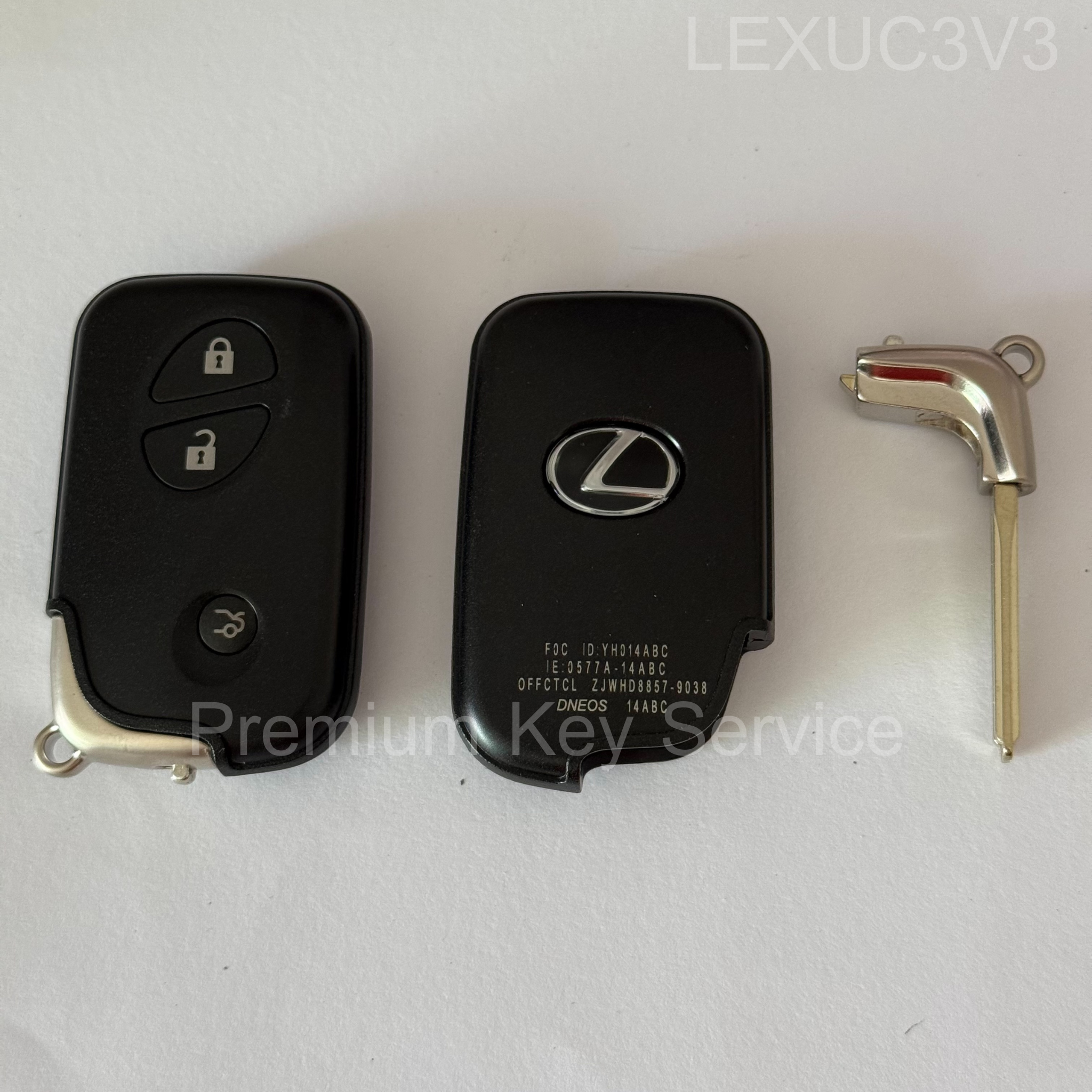 กรอบรีโมต Lexus Smart Key 3 ปุ่ม