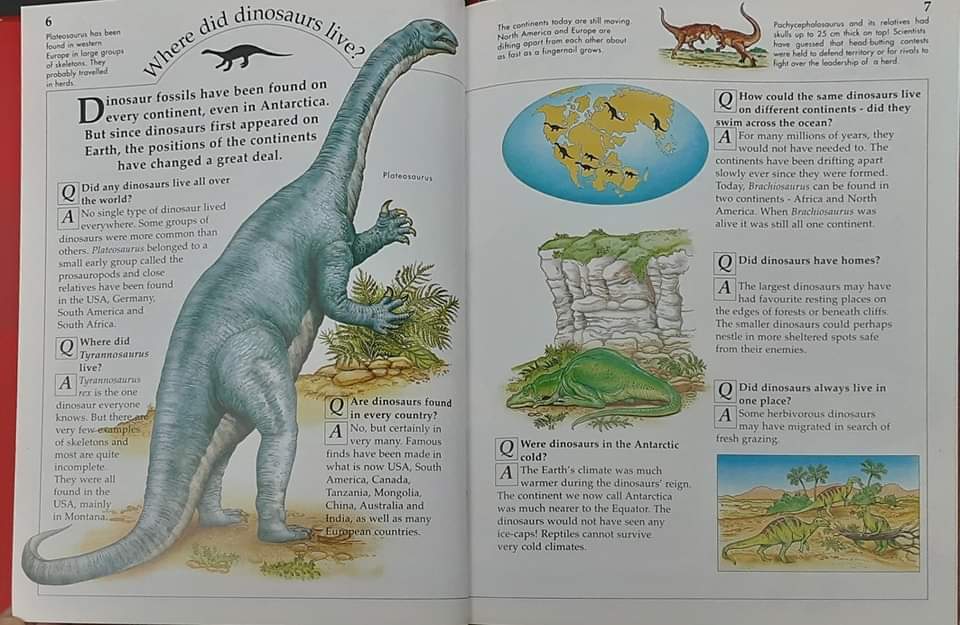 Knowledge Book** 🍅🍓KNOWLEDGE MASTERS DINOSAURS