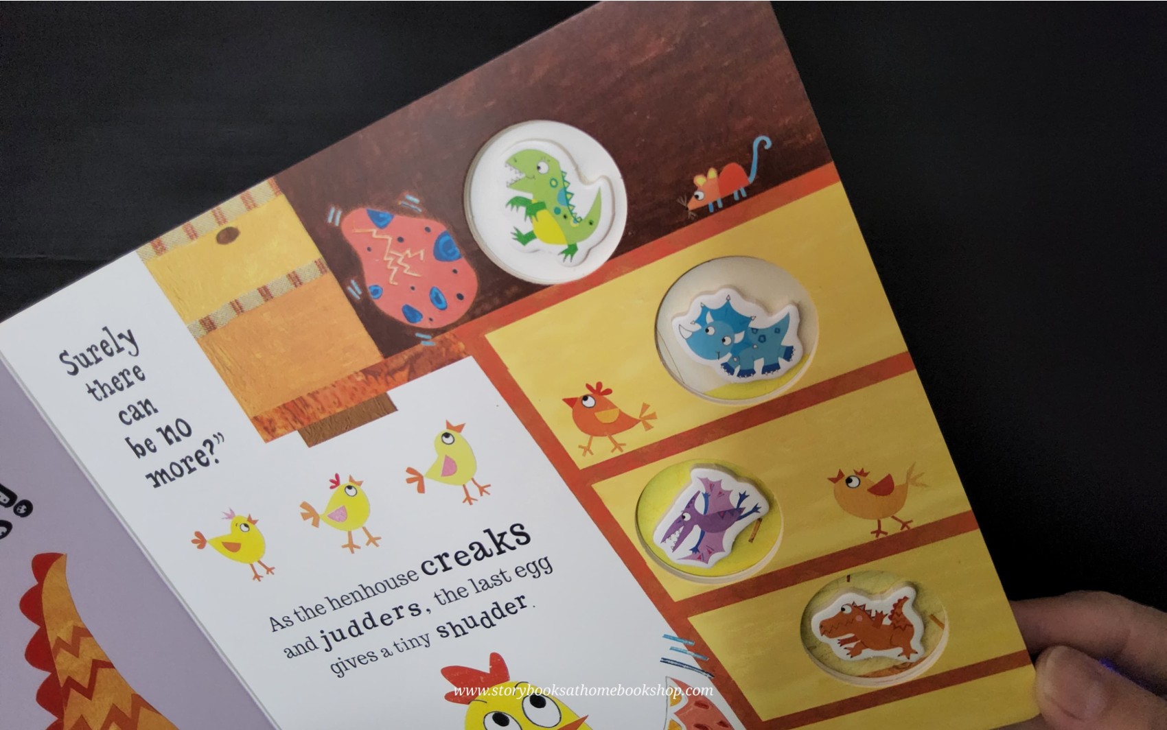BOARD BOOK** ð
FIVE FUNNY EGGS