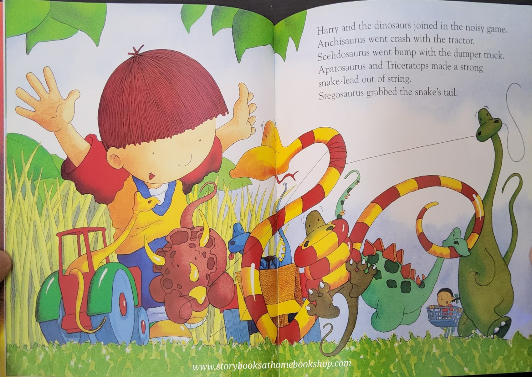 หนังสือนิทานปกอ่อน** 🍓🍓 ROMP IN THE SWAMP BY IAN WHYBROW.ADRIAN RAYNOLDS