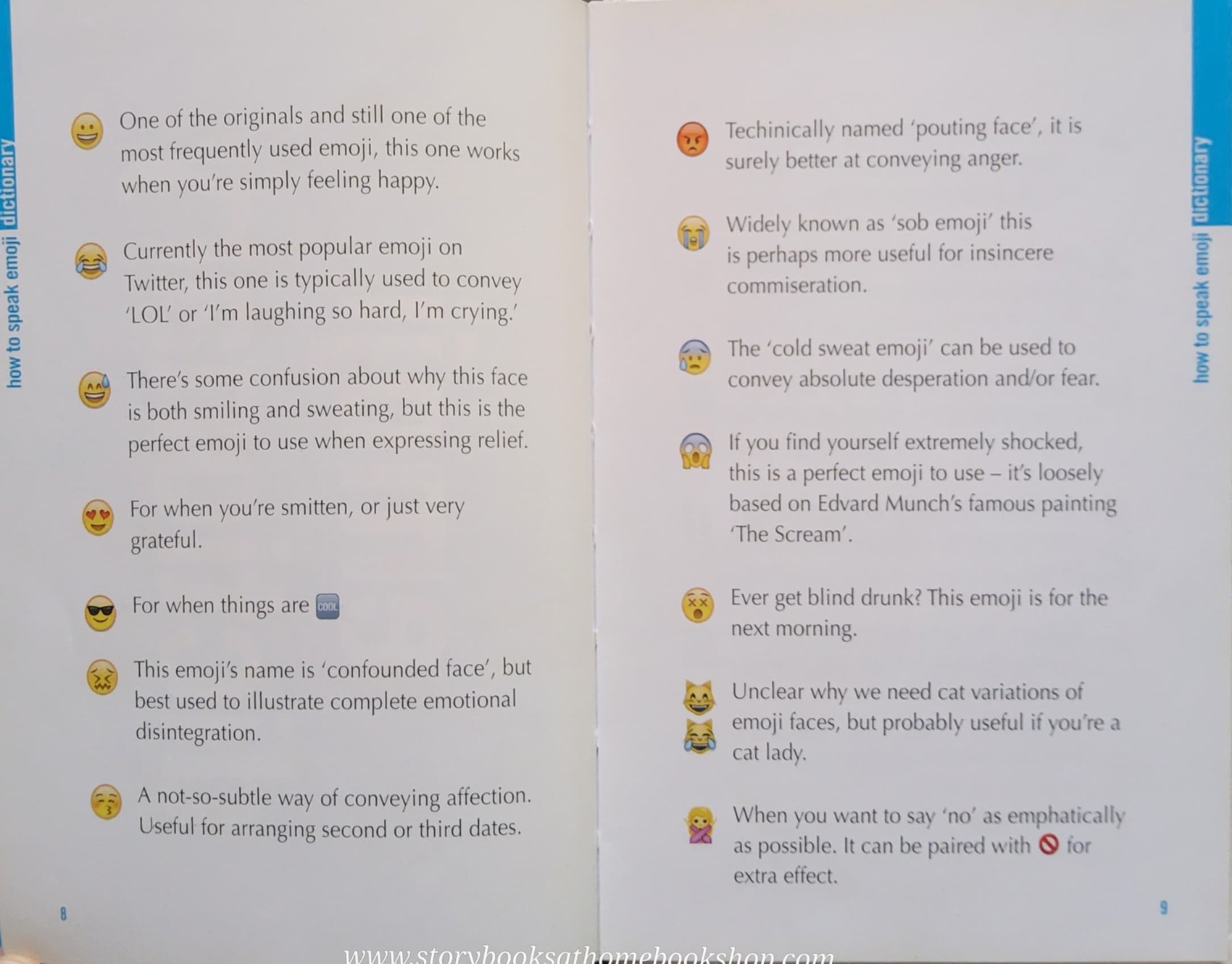 หนังสือปกแข็ง** 🍅🍓HOW TO SPEAK EMOJI